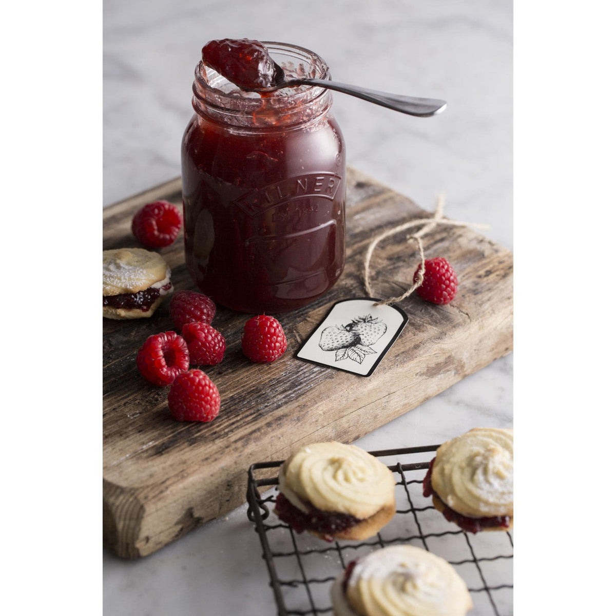 KILNER Set of 6 Genuine Preserve Jar 500ml