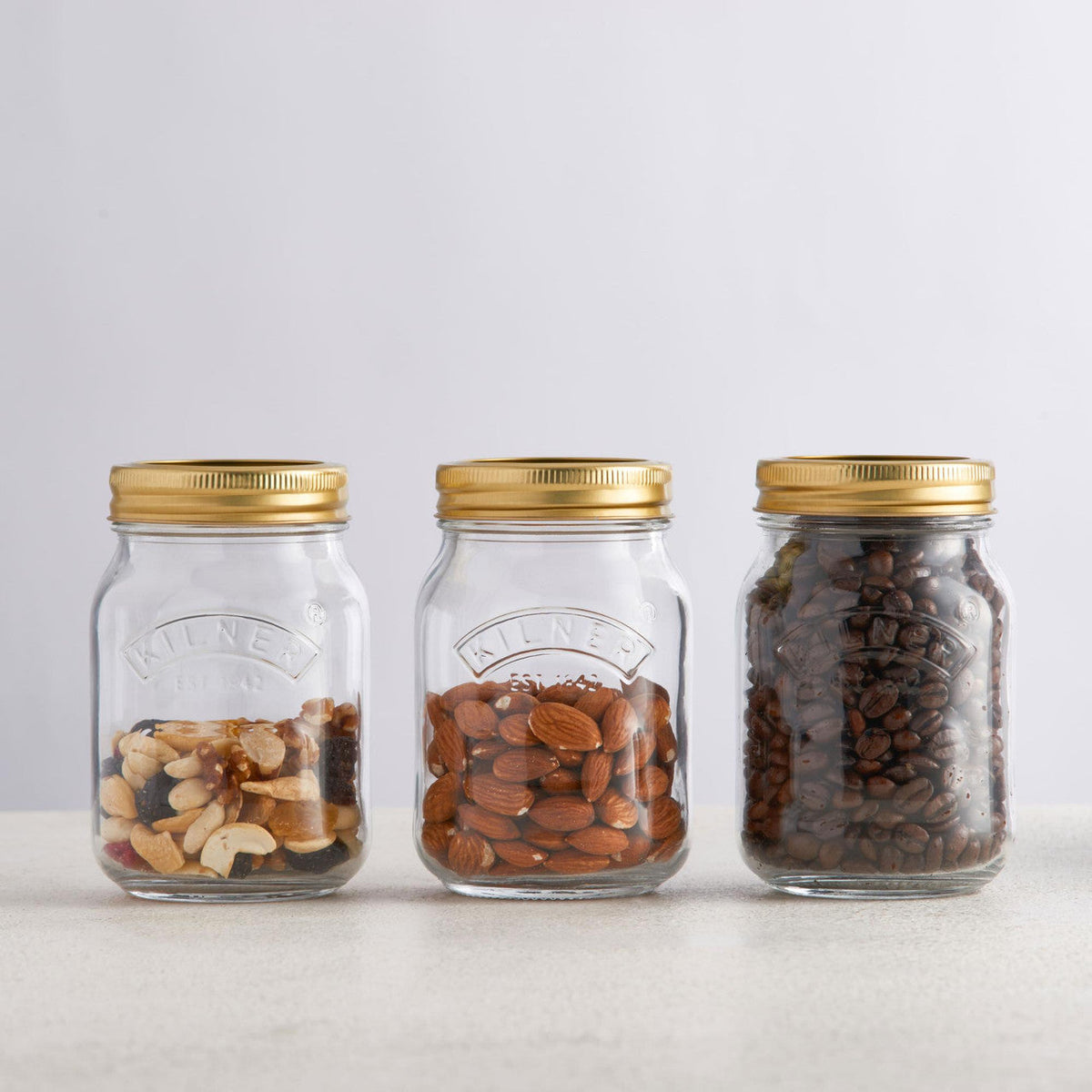 KILNER Set of 6 Genuine Preserve Jar 500ml