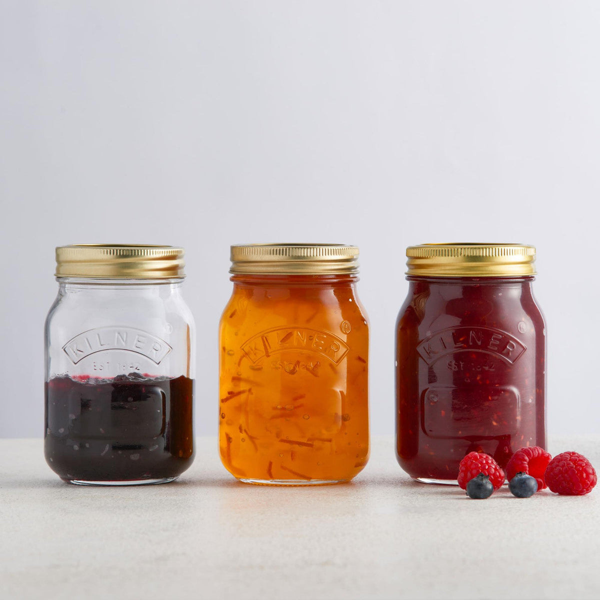 KILNER Set of 6 Genuine Preserve Jar 500ml