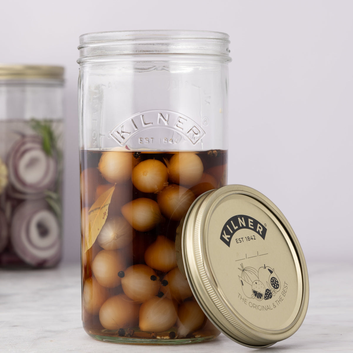 KILNER Wide Mouth Preserve Jar 500ml