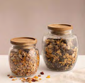 KILNER Universal Jar with Acacia Lid 2 Litre