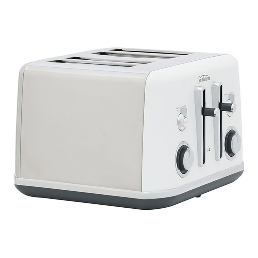 Sunbeam Alinea Collection 4 Slice Toaster Mist White