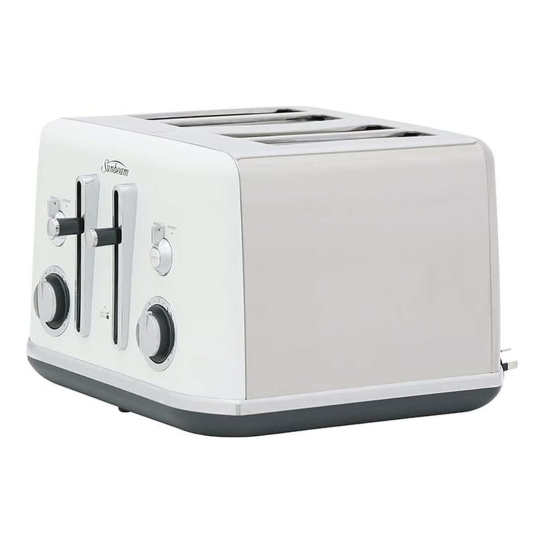Sunbeam Alinea Collection 4 Slice Toaster Mist White
