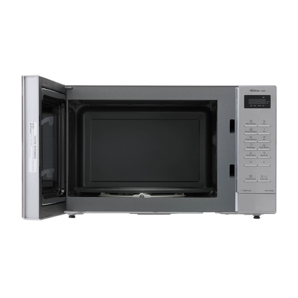 Panasonic 32L 1100W Inverter Microwave Stainless Steel