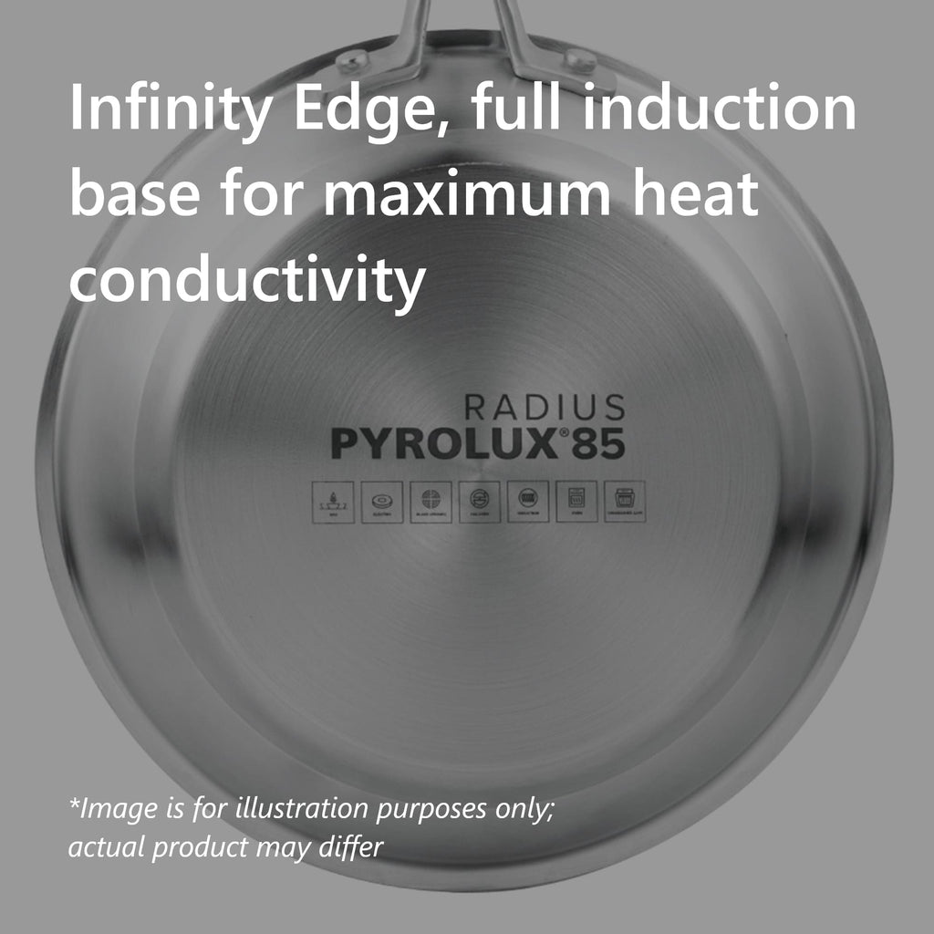 PYROLUX Radius 85 3 Piece Saucepan Set 16,18 and 20cm
