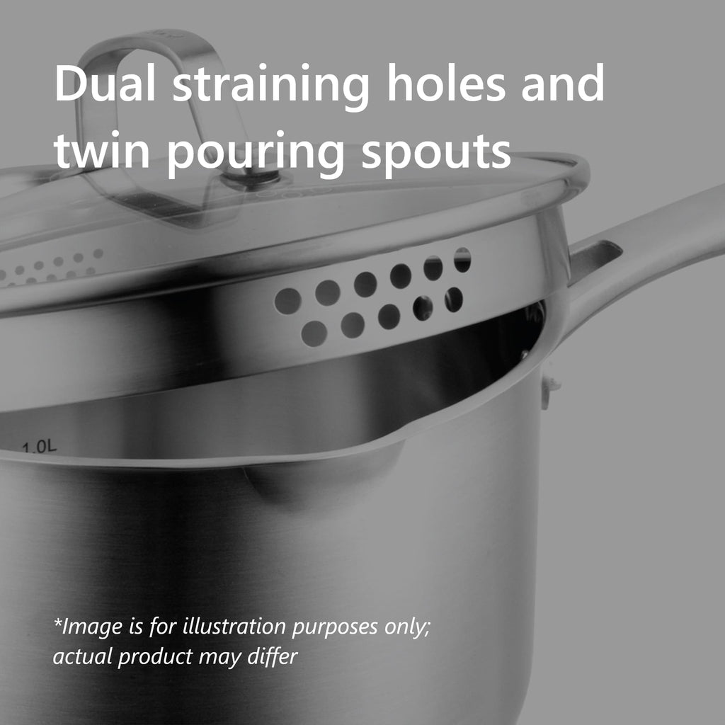 PYROLUX Radius 85 3 Piece Saucepan Set 16,18 and 20cm