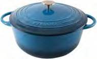 PYROLUX Pyrochef Round French Oven 28cm/6L - Ocean Blue