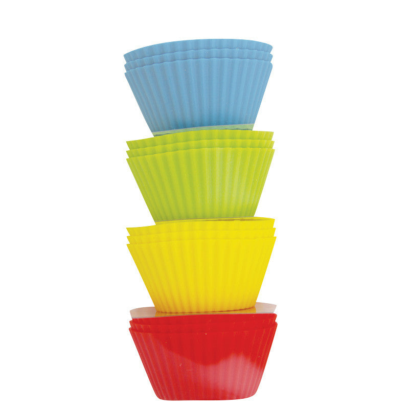 AVANTI Silicone Muffin Cups 9cm - 12 Piece Set