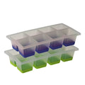 Avanti Pop Release Ice Cube Trays – Set of 2, Blue/Green
