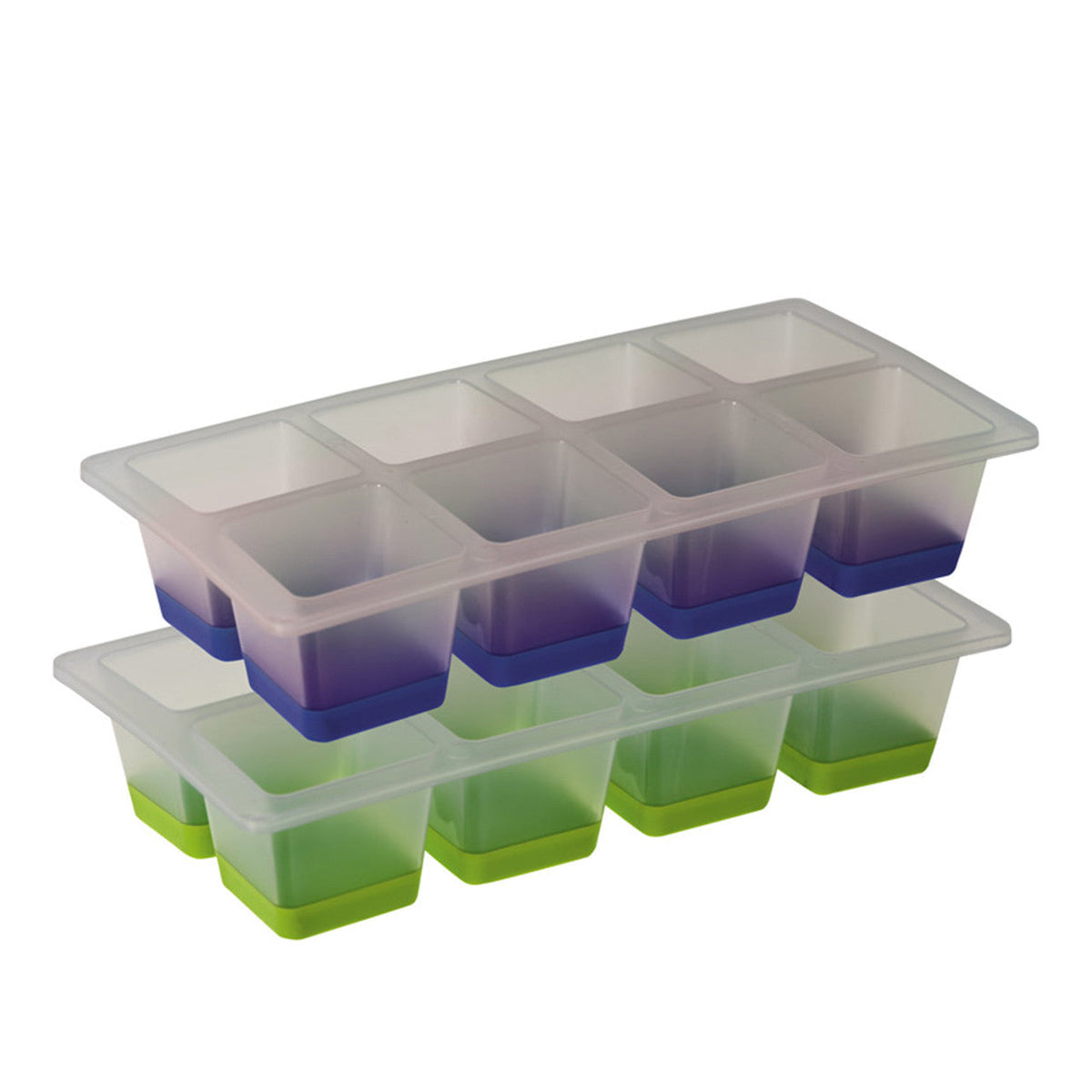 Avanti Pop Release Ice Cube Trays – Set of 2, Blue/Green