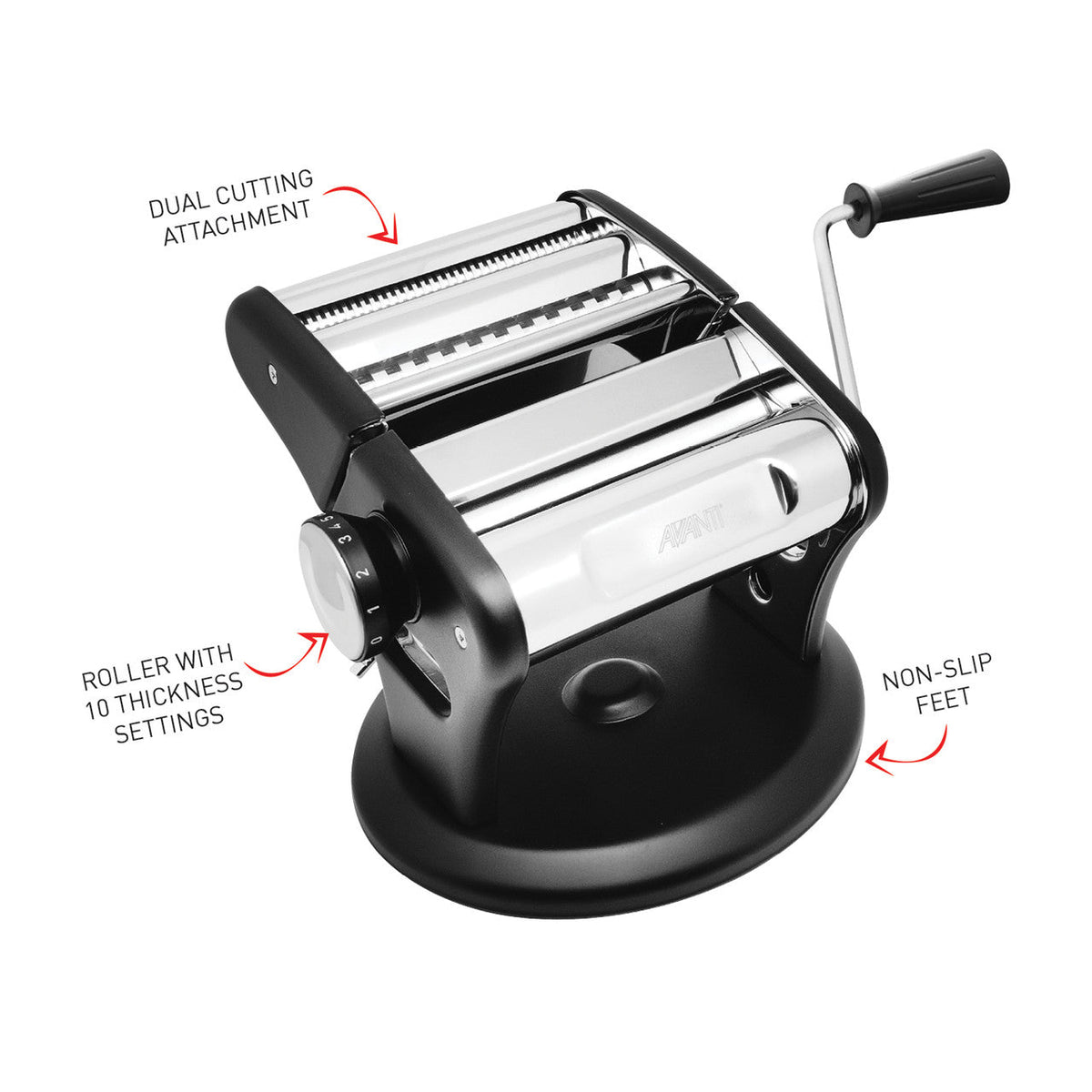 AVANTI Supreme Pasta Machine - 150mm