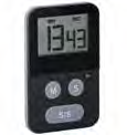AVANTI Digital Slim Timer with Flashing Light - Black
