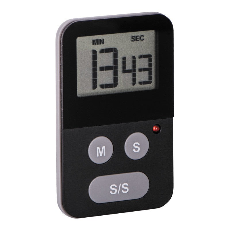 AVANTI Digital Slim Timer with Flashing Light - Black