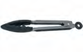 AVANTI Tongs with Silicone Head and Grip 23cm - Black