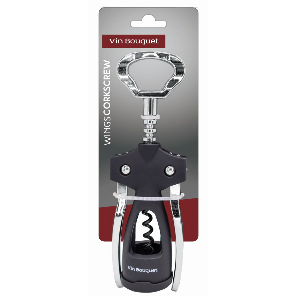 Vin Bouquet winged corkscrew retail packaging