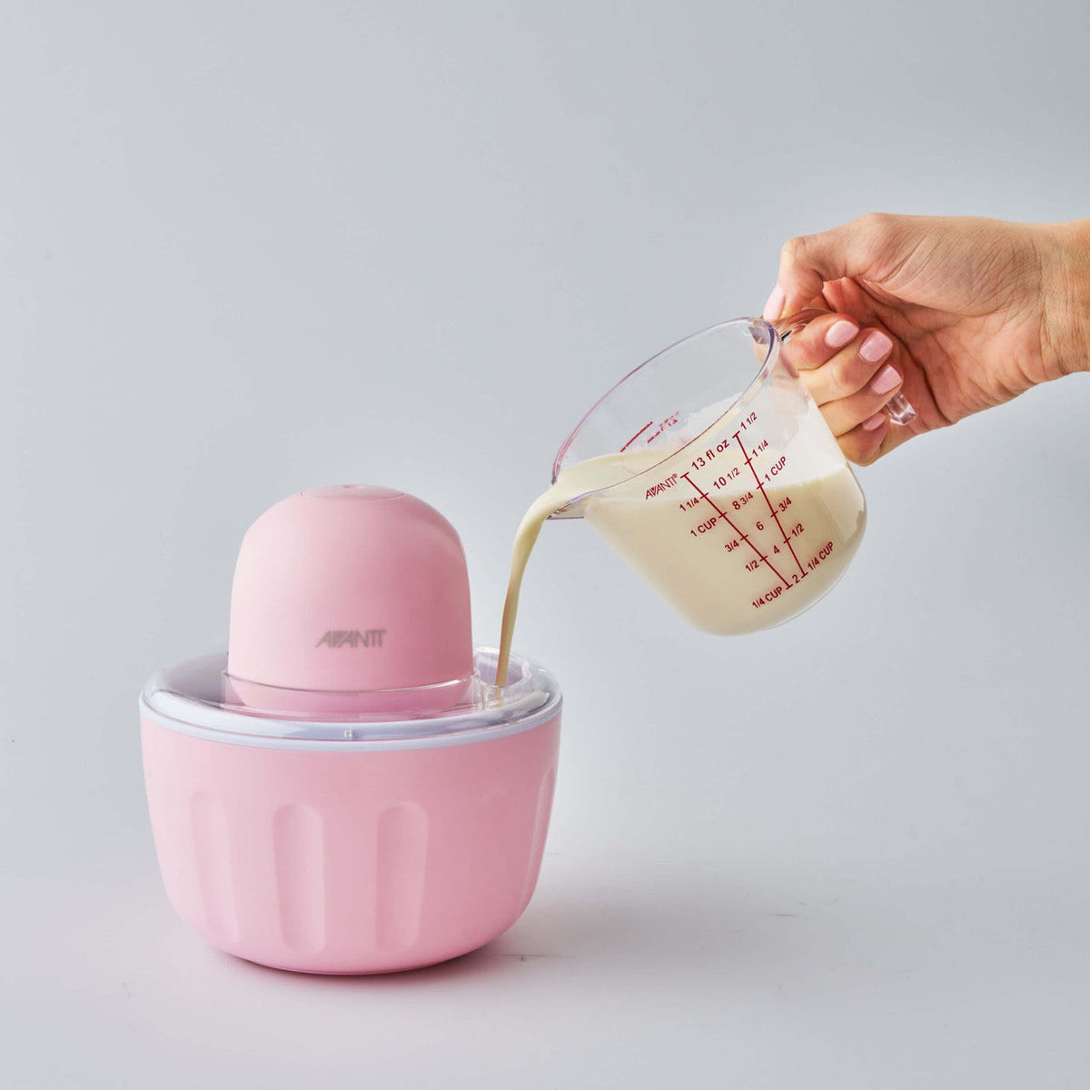 AVANTI Portable Wireless Ice Cream Maker - Lemon Sorbet