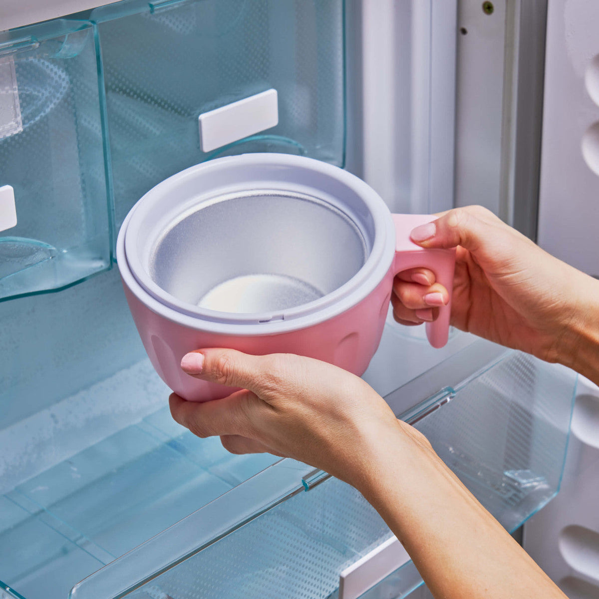 AVANTI Portable Wireless Ice Cream Maker - Lemon Sorbet