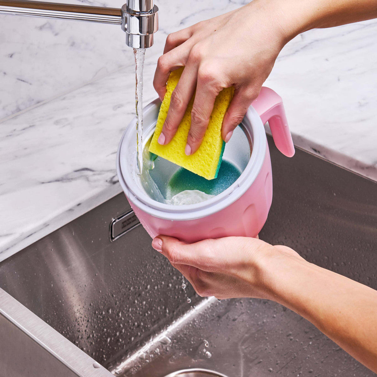 AVANTI Portable Wireless Ice Cream Maker - Lemon Sorbet