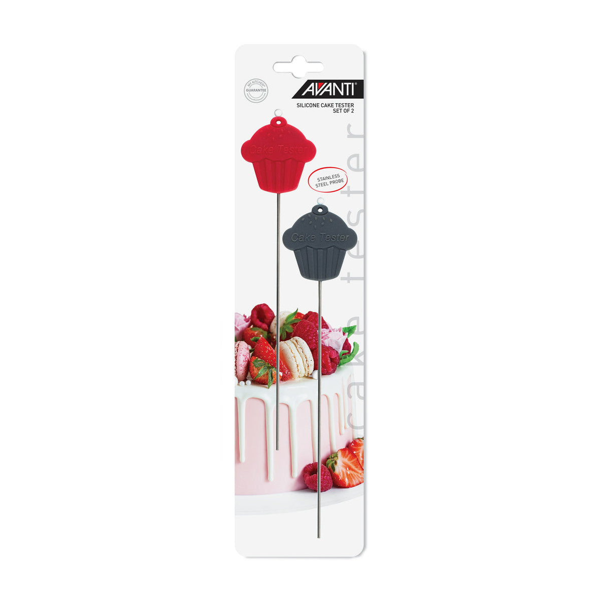 Avanti Silicone Handle Cake Testers – Set of 2