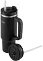 AVANTI HydroQuench Tumbler with Two Lids, 1L Black