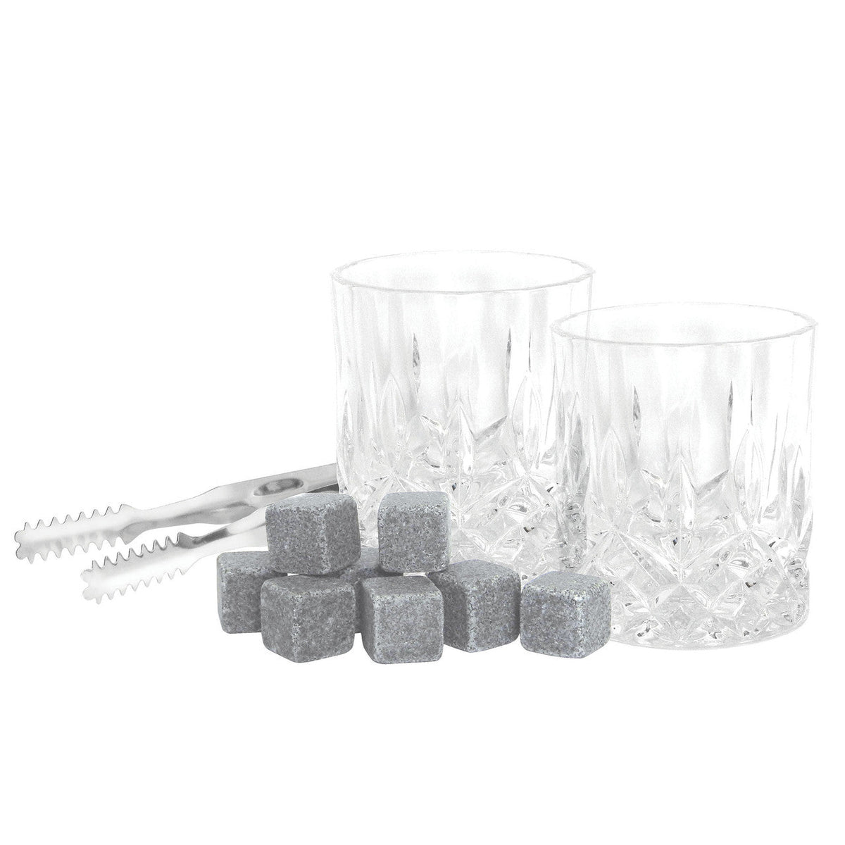Avanti Whisky Stone and Glass Gift Set