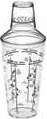 AVANTI Acrylic Cocktail Shaker - 700ml