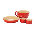 Chasseur La Cuisson 4 Piece Starter Set – Red
