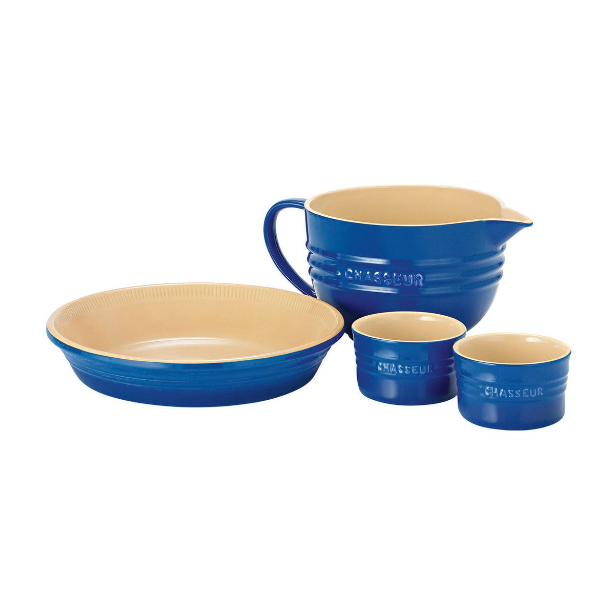 Chasseur La Cuisson 4 Piece Baking Set – Blue