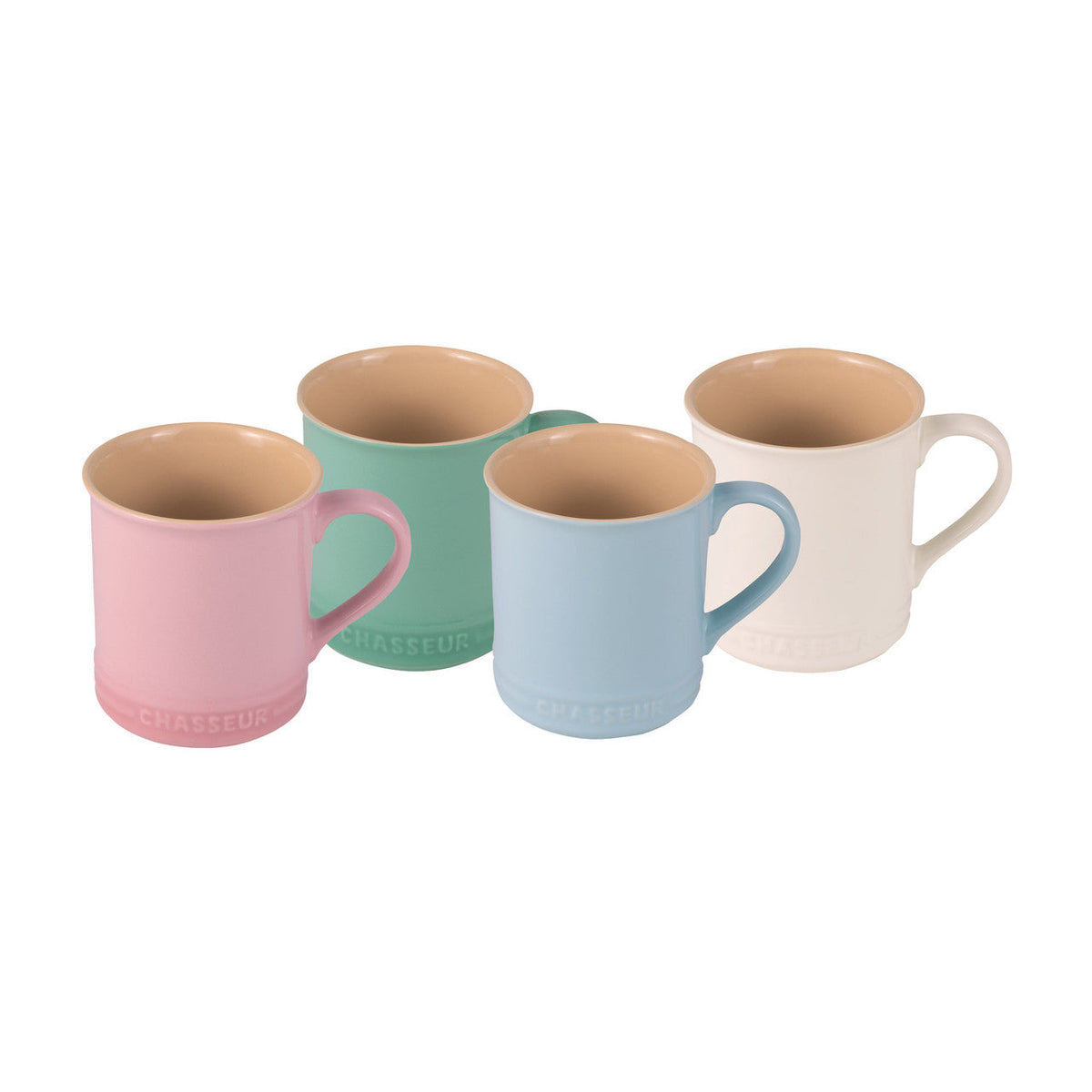 Chasseur Macaron Mug 350ml Set of 4 - Mix