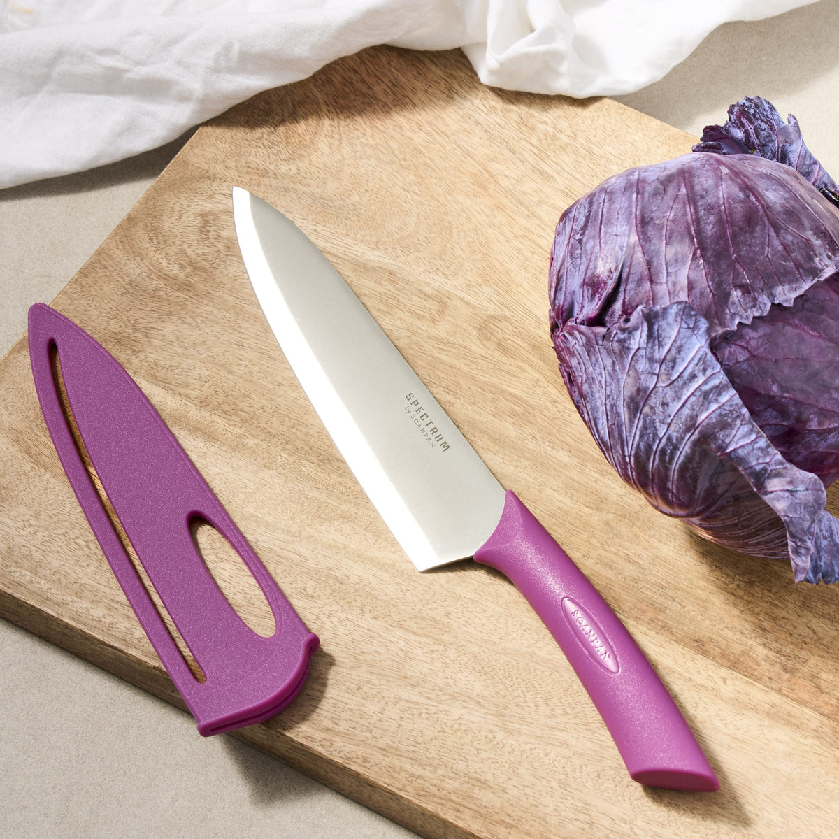 SCANPAN Spectrum Chef's Knife 20cm Dusty Lavender