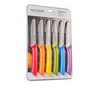 SCANPAN Spectrum Steak Knife Set 10cm Multi