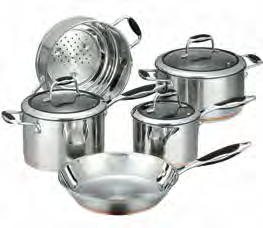SCANPAN Coppernox Cookware Set 5 Piece