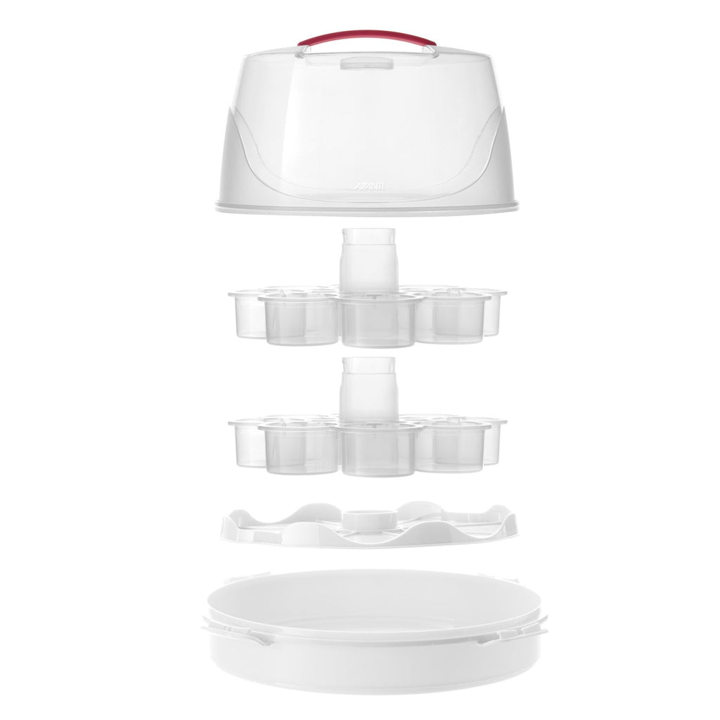 Avanti Universal Cupcake and Round Cake Carrier – 16 Cup — plain product photo