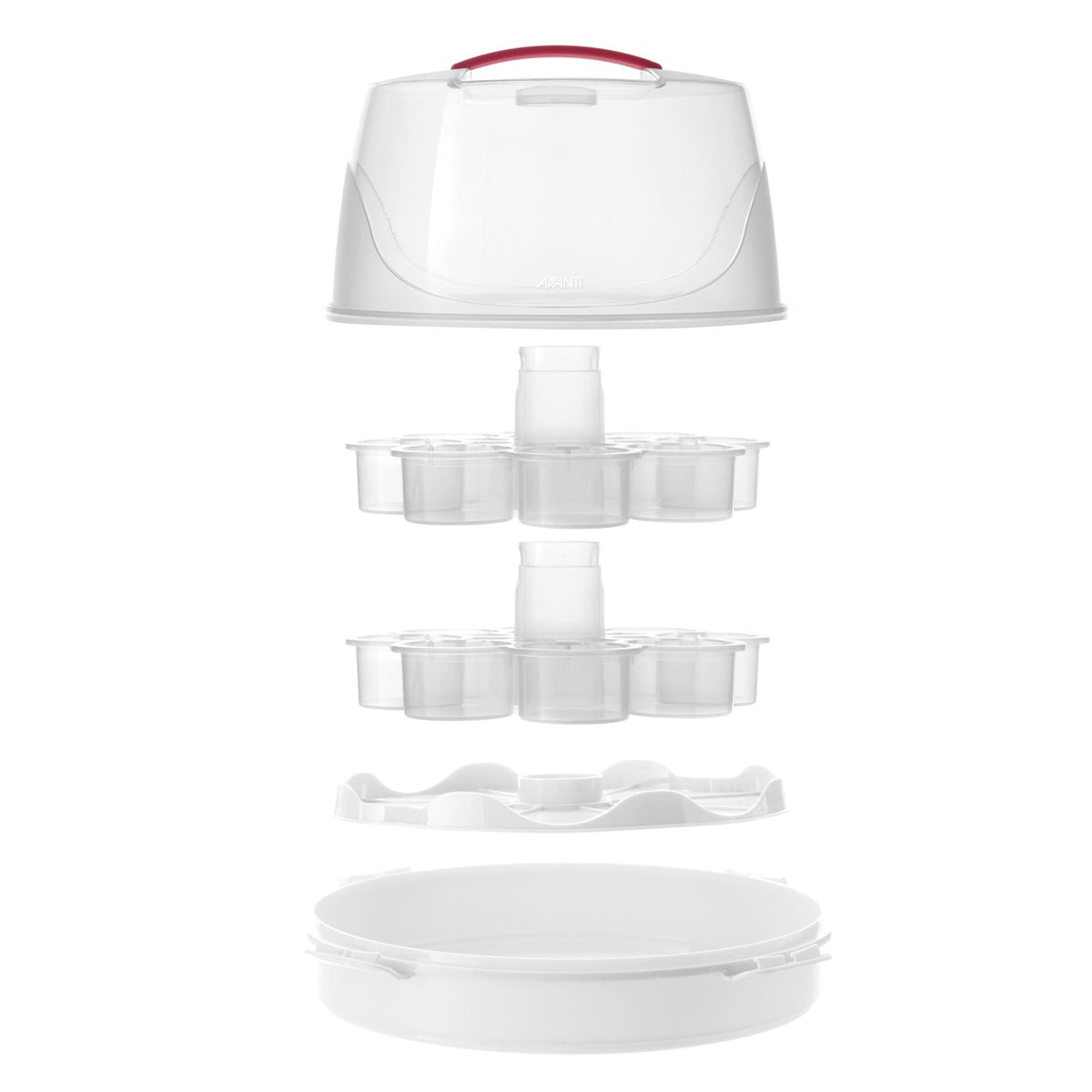 Avanti Universal Cupcake and Round Cake Carrier – 16 Cup — plain product photo