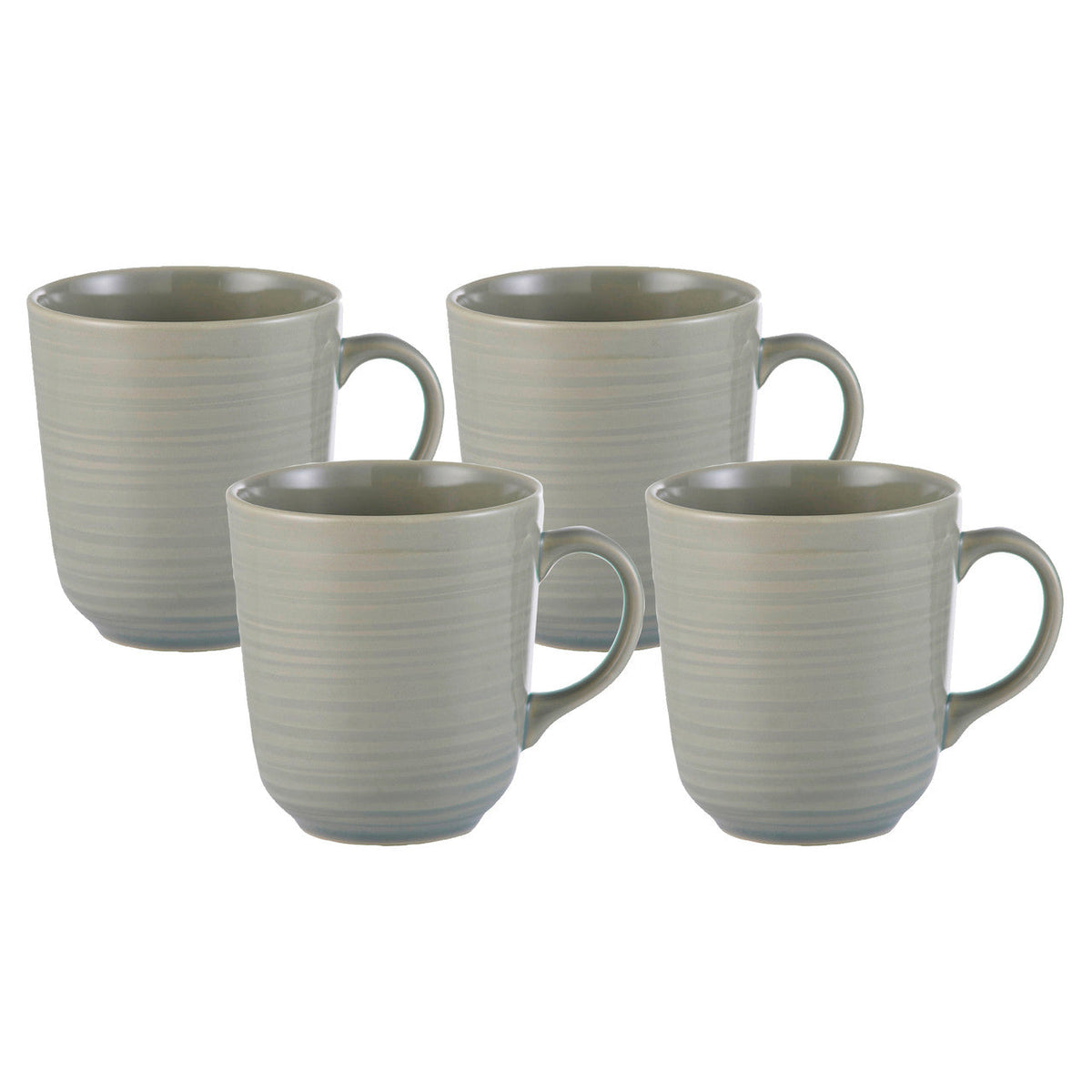 Mason Cash William Mason Grey Mugs – Set of 4
