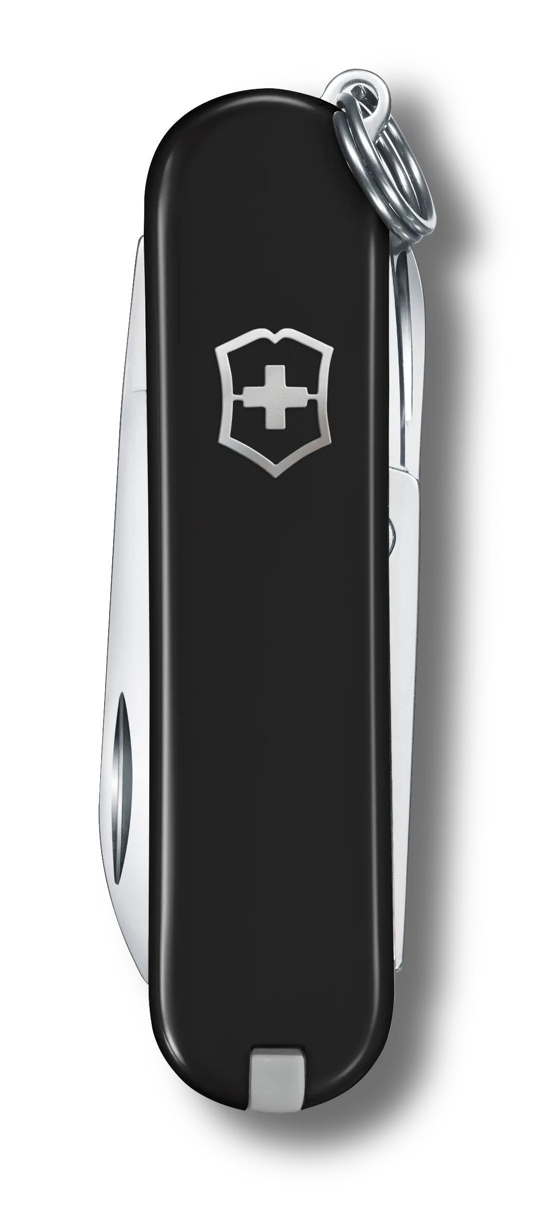 Victorinox Classic SD Dark Illusion closed front view