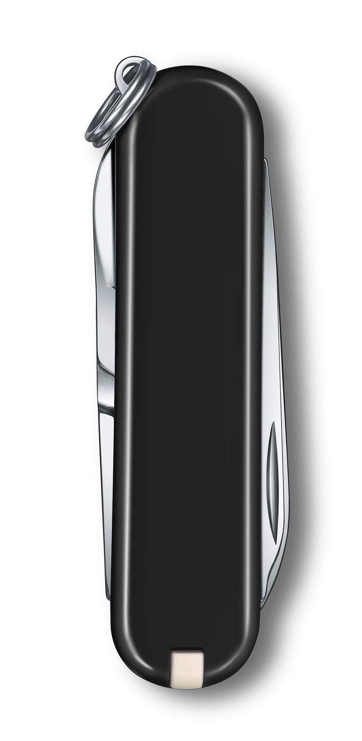 Victorinox Classic SD Dark Illusion closed reverse view