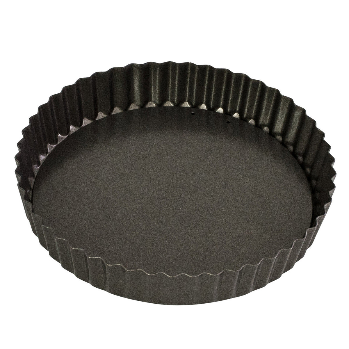BAKEMASTER Non Stick Loose Base Round Quiche Pan 30 x 3.5cm