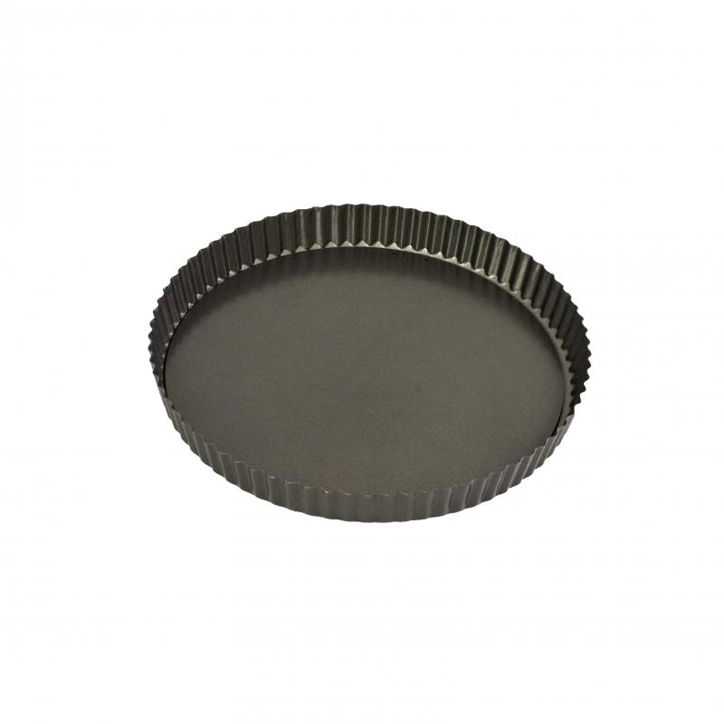 BAKEMASTER Non Stick Loose Base Round Quiche Pan 30 x 3.5cm