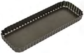 BAKEMASTER Non Stick Loose Base Rectangular Quiche Pan 36 x 13cm