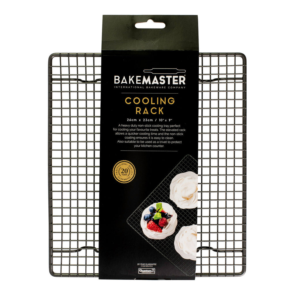 BAKEMASTER Non Stick Cooling Tray 25 x 23cm - Non Stick