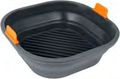 BAKEMASTER Reinforced Silicone Square Air Fryer Basket 21cm