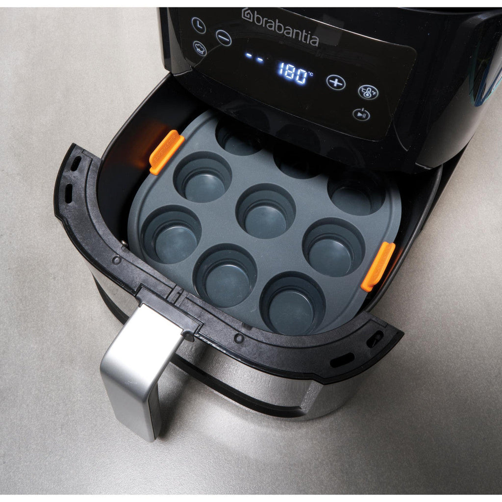 BAKEMASTER Reinforced Silicone 9 Cup Air Fryer Insert 21cm
