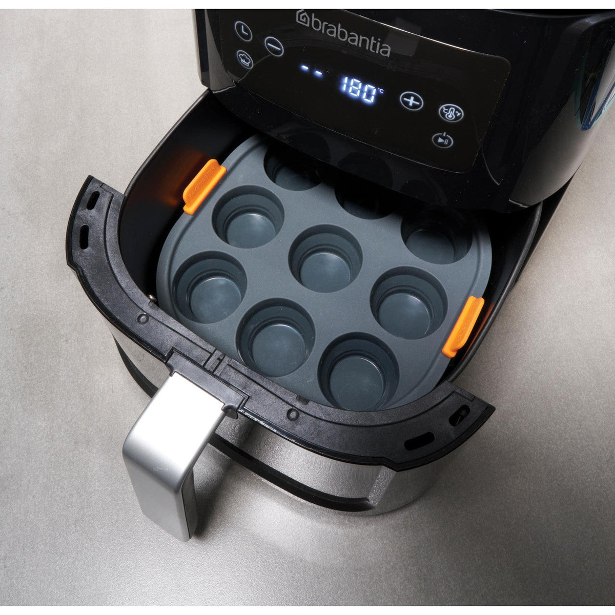 BAKEMASTER Reinforced Silicone 9 Cup Air Fryer Insert 21cm