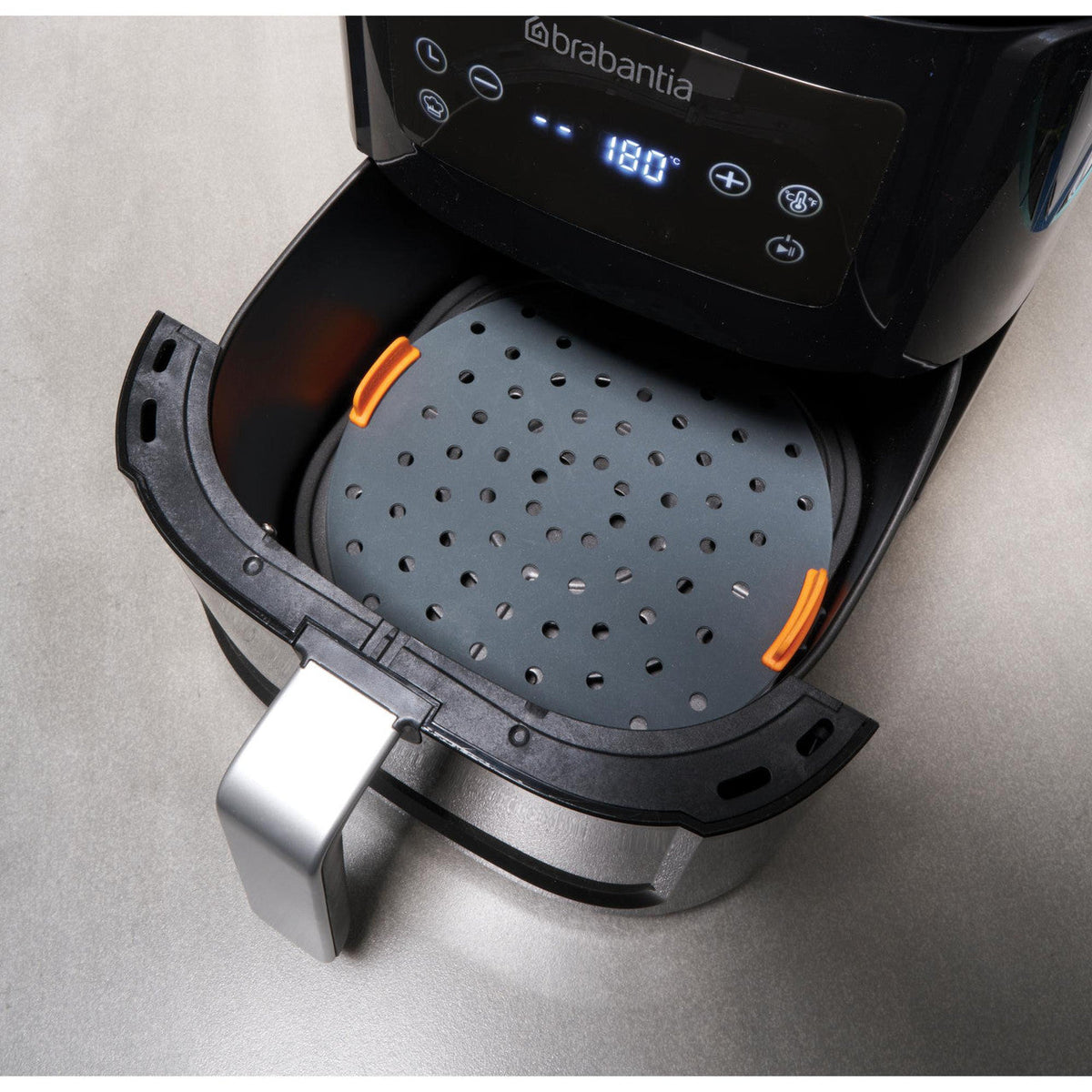 BAKEMASTER Silicone Round Air Fryer Liner 21 x 21cm