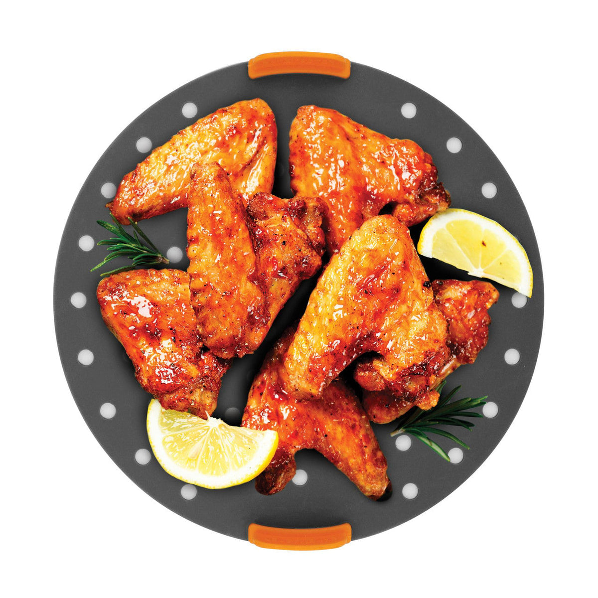 BAKEMASTER Silicone Round Air Fryer Liner 21 x 21cm