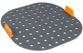 BAKEMASTER Silicone Square Air Fryer Liner 21 x 21cm