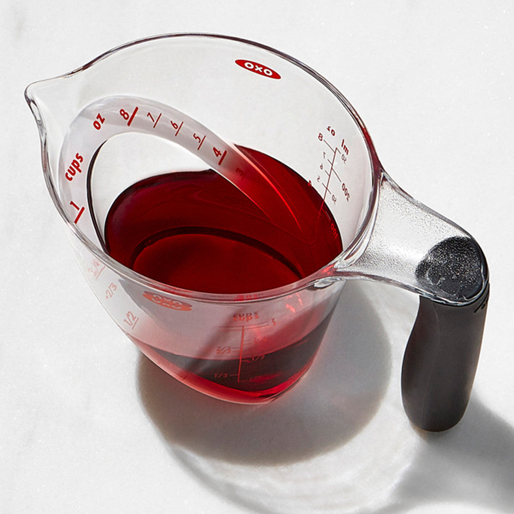 Angled Measuring Cup 1L / 4 Cup Tritan – OXO Good Grips