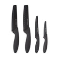 Viners Assure 4 Piece Knife Set – Black — plain product photo