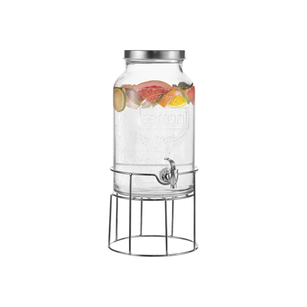 Serroni Siena Beverage Dispenser with Stand – 5.6L